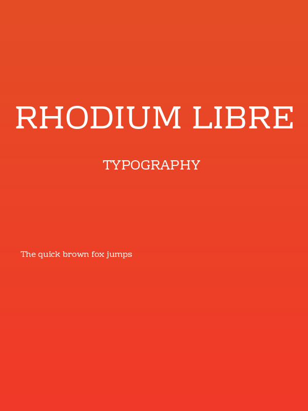 Rhodium Libre Poster