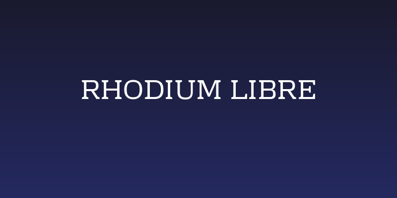 Rhodium Libre Social Header