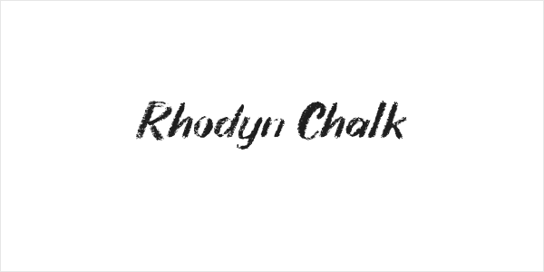 Rhodyn Chalk Logo