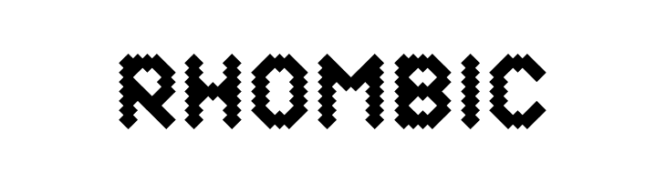 Rhombic  baixar fontes gratis