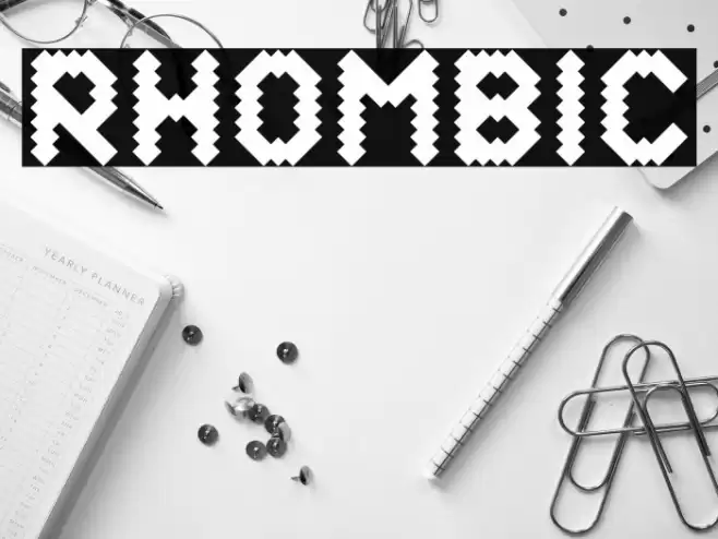 Rhombic Caratteri examples