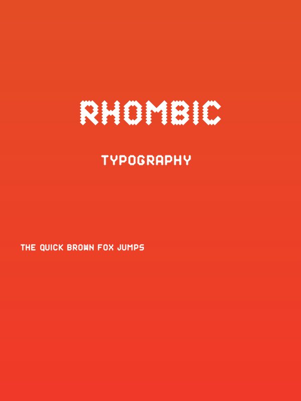 Rhombic Poster