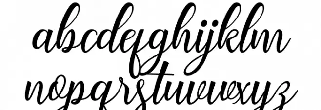 Rhonda Schriftart Kleinbuchstaben