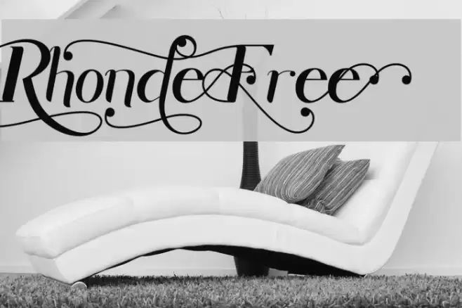 Rhonde Free Font examples