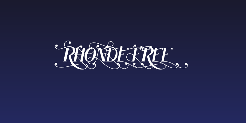 Rhonde Free Social Header