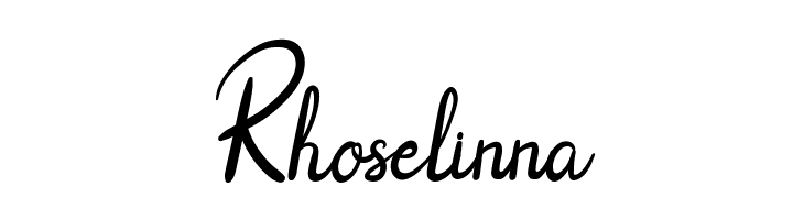 Rhoselinna  Descarca Fonturi Gratis