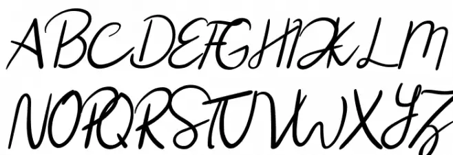 Rhoselinna Schriftart Groß