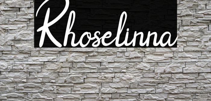 Rhoselinna Font examples
