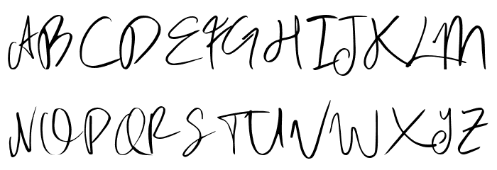 Rhoutte Ganol Demo Regular Font UPPERCASE