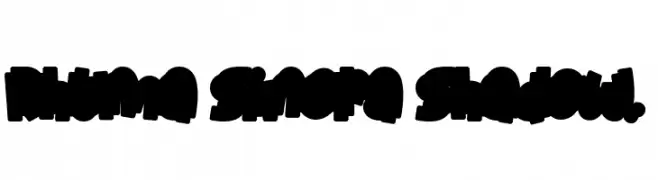 Rhuma Sinera Shadow.  baixar fontes gratis