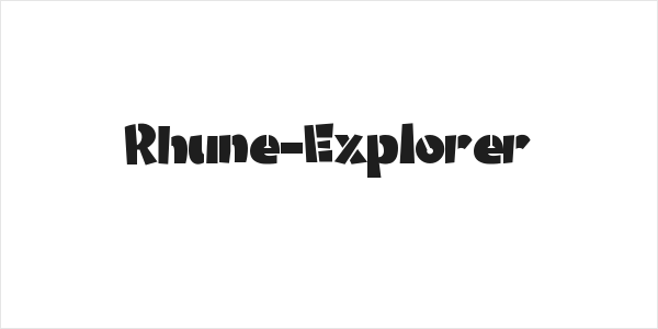 Rhune-Explorer Logo