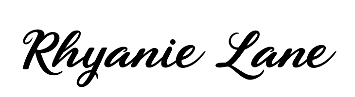 Rhyanie Lane  フリーフォントのダウンロード