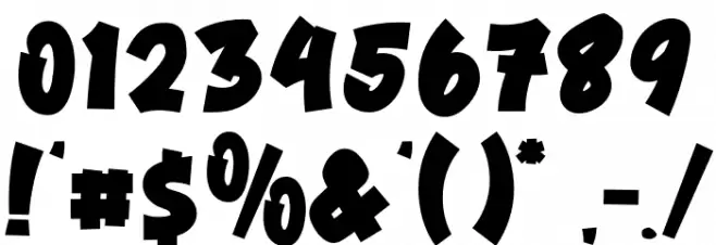 Rhyme-Regular Font OTHER CHARS