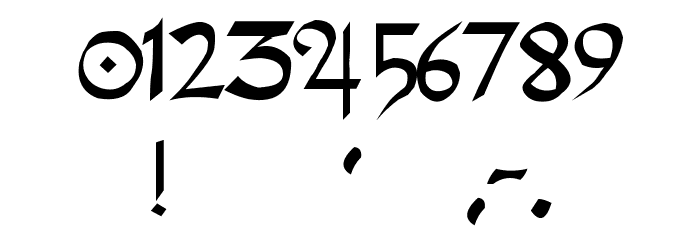 RhymeChronicle1494 Font OTHER CHARS