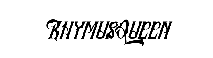 Rhymus Queen  Fuentes Gratis Descargar