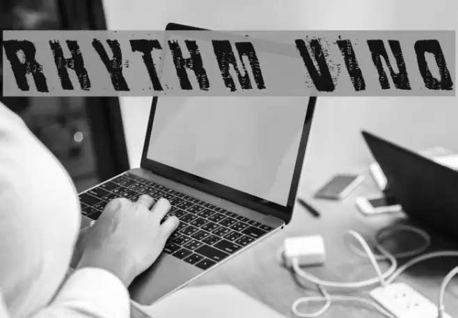 Rhythm Vino Font examples