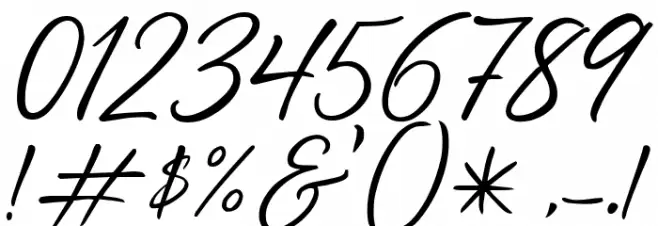 Rhythm of the Blast Font Alte caractere