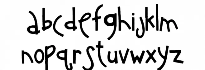 rhino dino Schriftart Groß