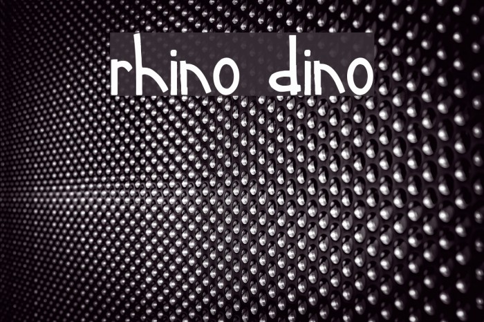 rhino dino Example 3