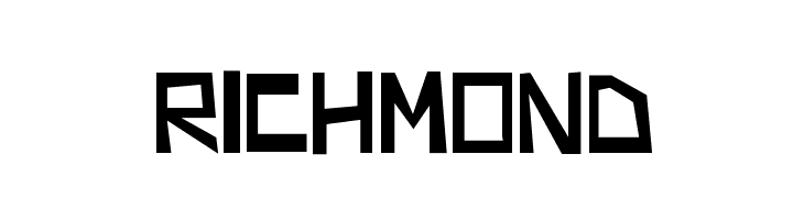 RICHMOND  Fuentes Gratis Descargar