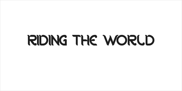 RIDING THE WORLD Logo