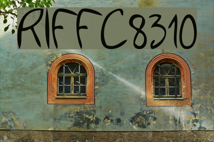 RIFFC8310 Font examples