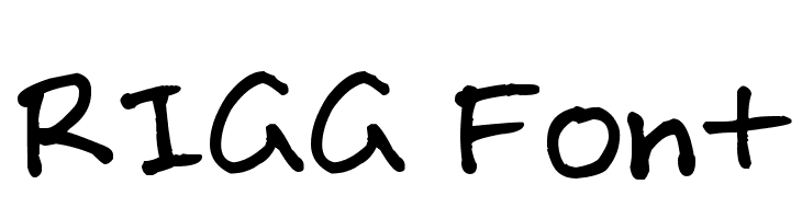 RIGG Font  Free Fonts Download
