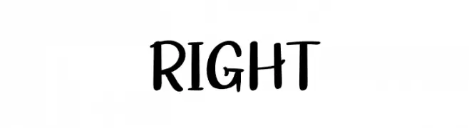 RIGHT  baixar fontes gratis