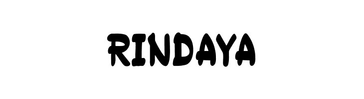 RINDAYA  免费字体下载