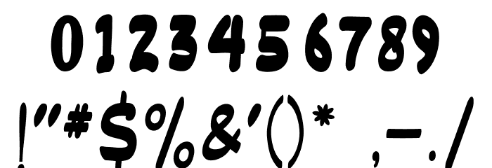 RINDAYA Font OTHER CHARS