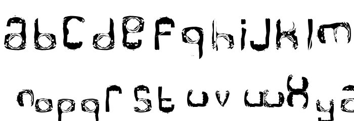 RINGPULL 1 Font LOWERCASE