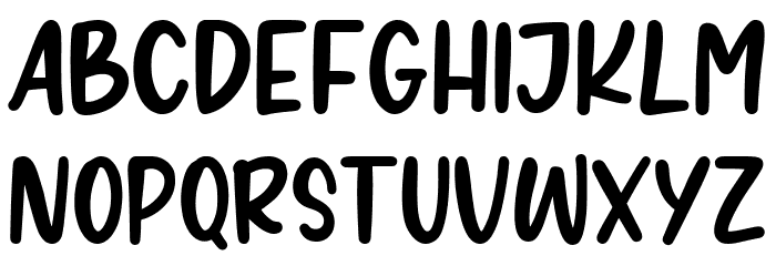 RINTIK SENDU Font LOWERCASE