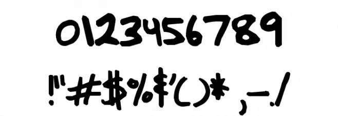 RIOLO Font OTHER CHARS