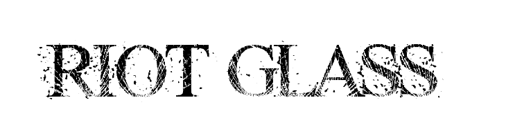 RIOT GLASS  les polices de caractères gratuit tlcharger