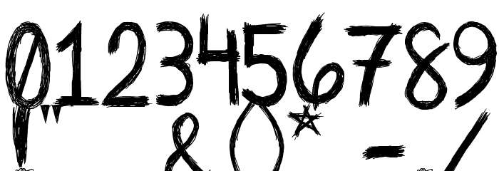 RIOT! R Font OTHER CHARS