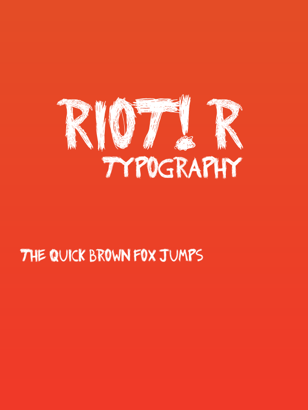 RIOT! R Poster