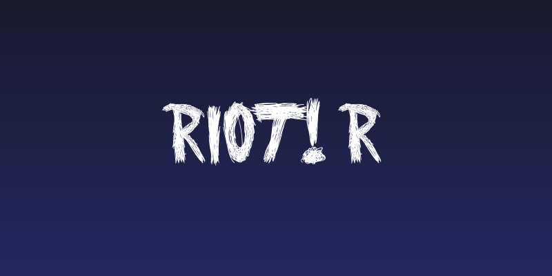 RIOT! R Social Header