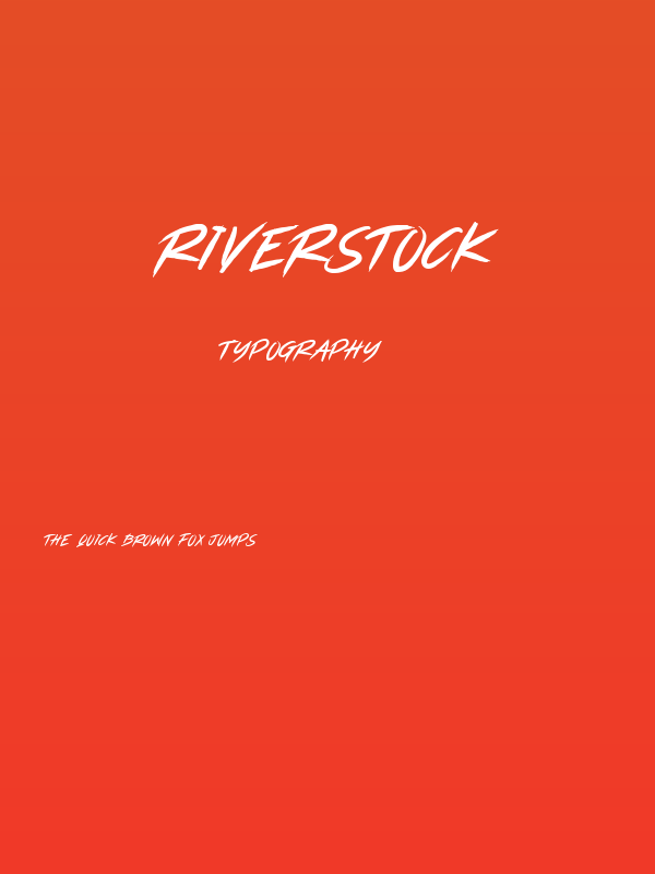 RIVERSTOCK Poster