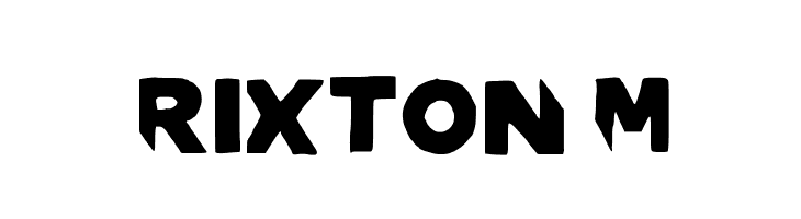 RIXTON Medium  Fuentes Gratis Descargar