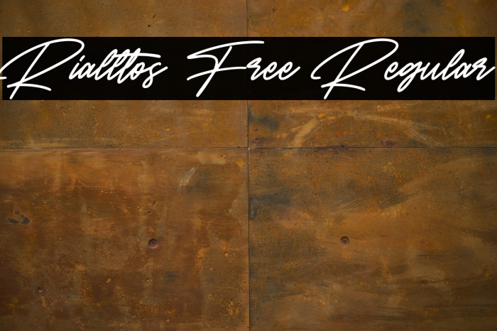 Rialltos Free Regular Example 1