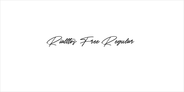 Rialltos Free Regular Logo