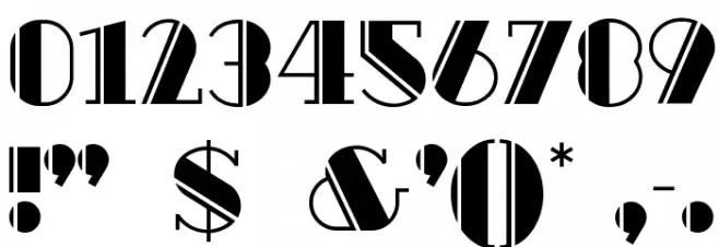 Rialto Font OTHER CHARS