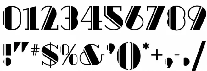 RialtoNF Font OTHER CHARS