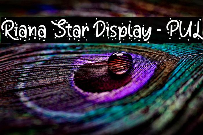 Riana Star Display - PUL Example 2