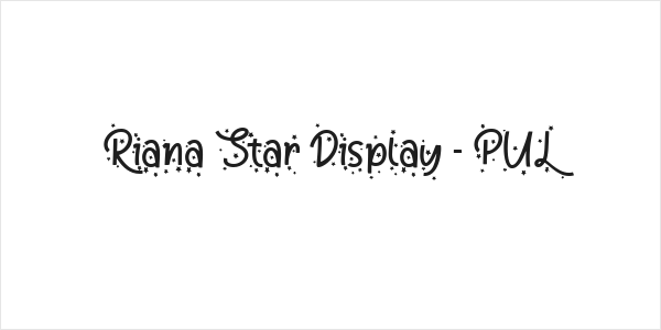 Riana Star Display - PUL Logo