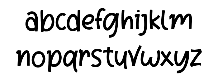 Riana Star - Personal Use Font LOWERCASE