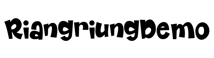 Riangriung Demo  नि: शुल्क फ़ॉन्ट्स डाउनलोड