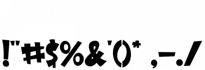 Riangriung Demo Font OTHER CHARS