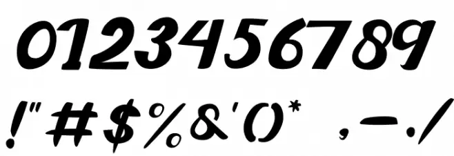 Rianty Font OTHER CHARS