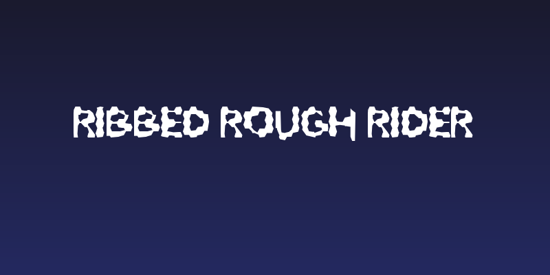 Ribbed Rough Rider Social Header